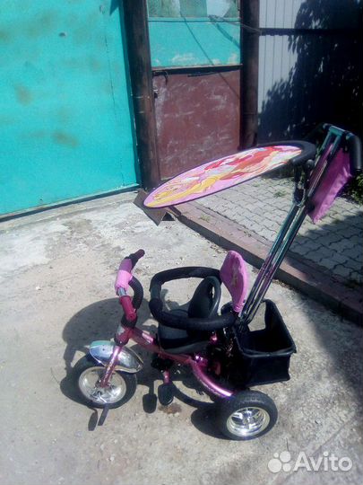 Коляска велосипед детский