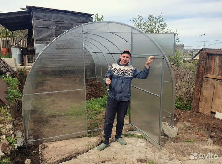 Теплица из поликарбоната