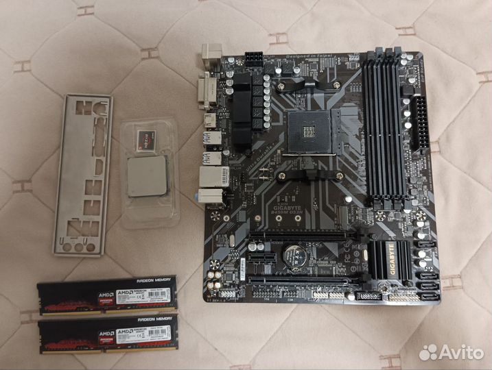 Сборка ryzen 9 5900x + 32Gb DDR4 3200 + gigabyte B