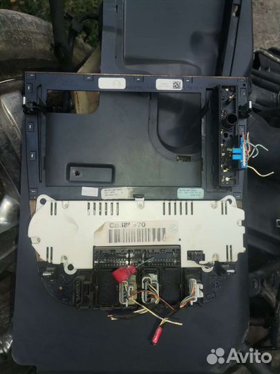 Mercedes M W163 блок управления климатконтролем