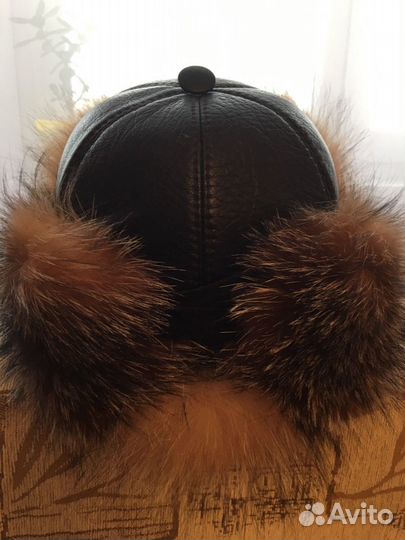 Шапка «Зимушка» из золочёной лисы