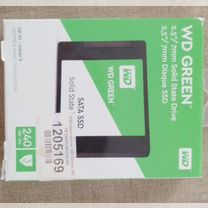 Ssd WD green 240 гб