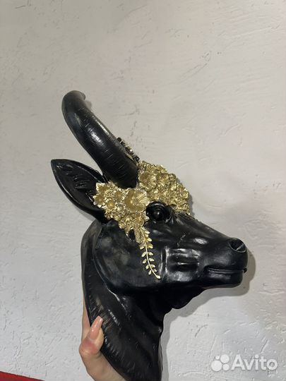 Голова быка настенная