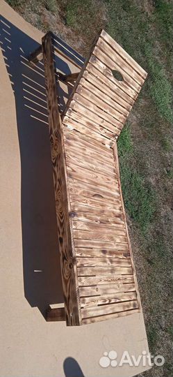 Шезлонг для дачи
