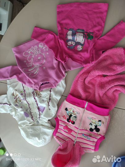 Одежда для девочки 80-86