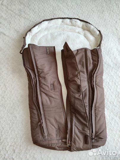 Зимний конверт в коляску