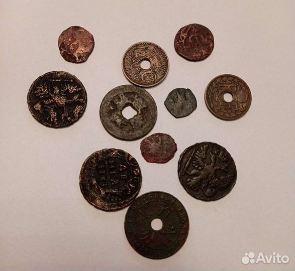 Древние монеты 14-19 веков