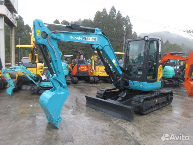 Мини-экскаватор Kubota U40-5, 2015