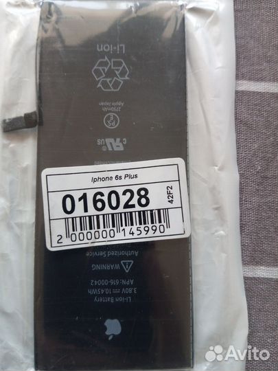 Батарея на iPhone 6s plus