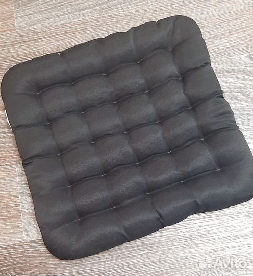 Подушка на стул с гречневой лузгой, 40х40