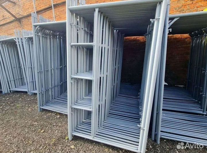 Леса строительные (дхв) 15х6 метра с 2 ярусами настилов