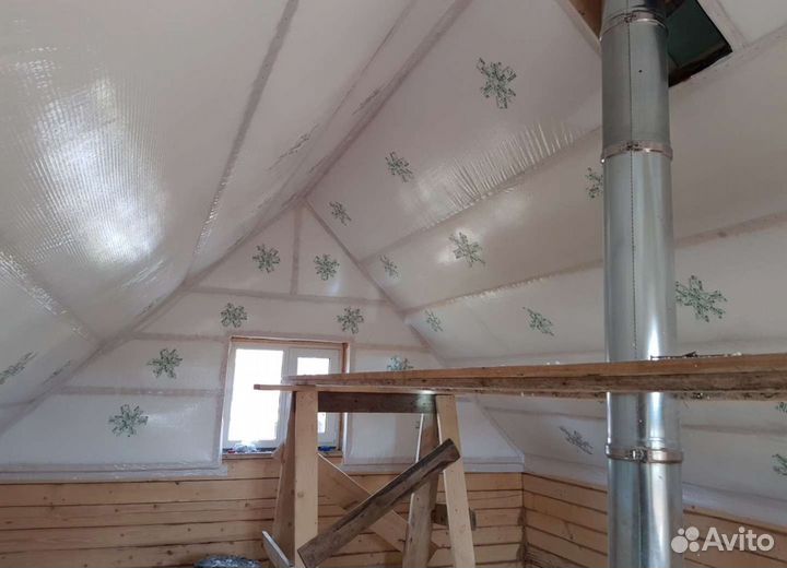 Утеплитель бесшовный