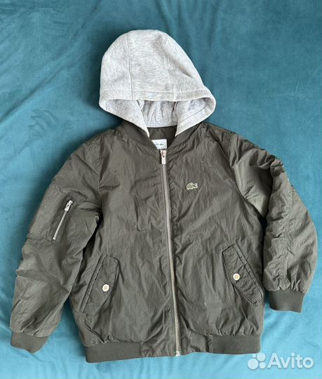 Куртка детская весна осень lacoste 116см