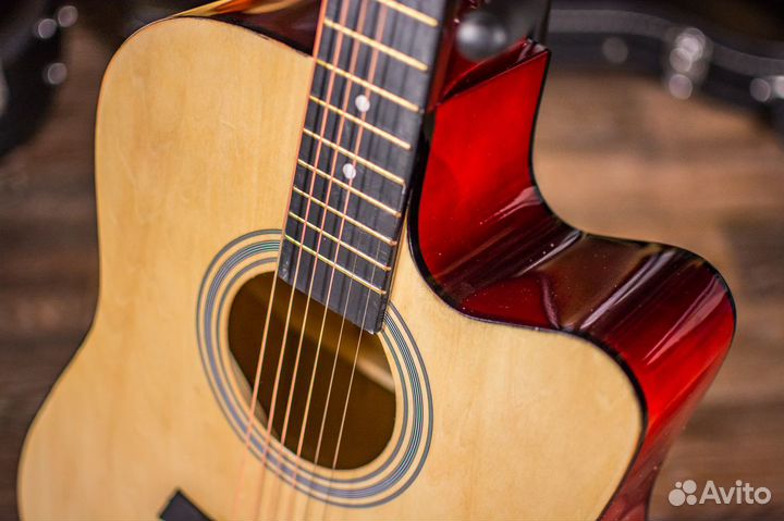 Акустическая гитара Belucci + Аксессуары