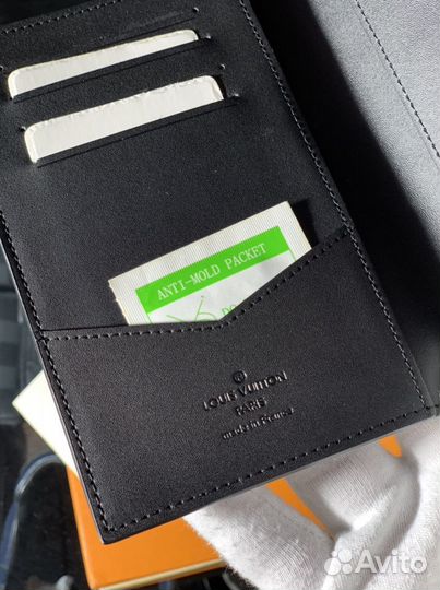 Louis Vuitton обложка для паспорта Damier Graphite