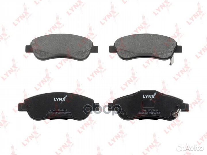 Колодки тормозные дисковые перед BD3418