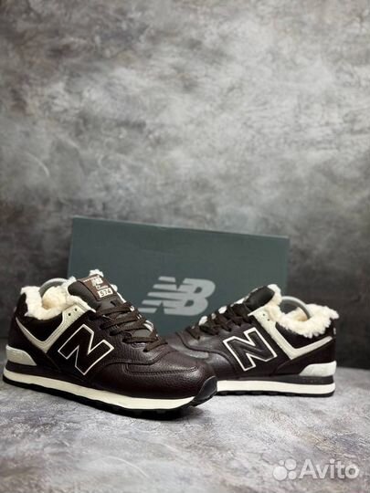 Кроссовки New balance 574 зимние