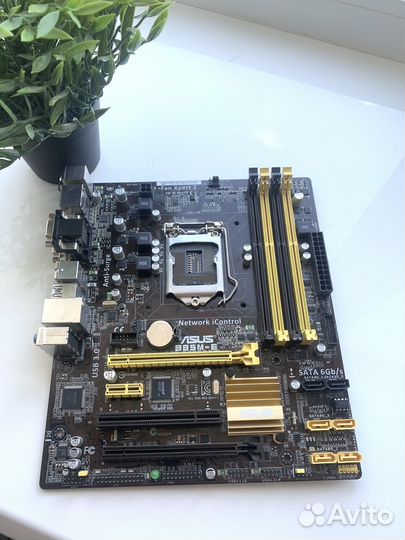 Материнская плата asus B85M-E