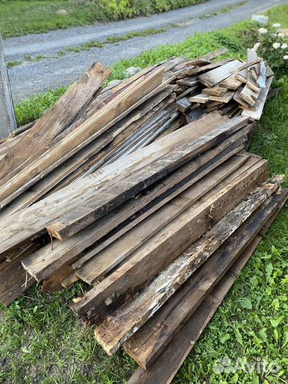 Доски на дрова бесплатно