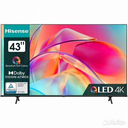 Телевизор Hisense 43E7KQ новый гарантия доставка