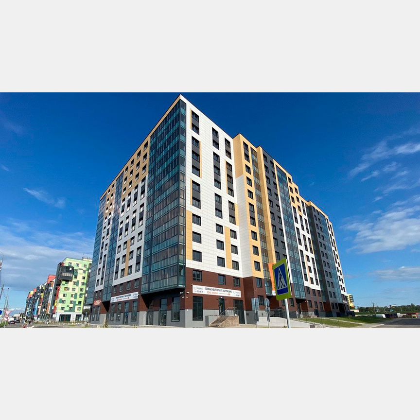 2-к. квартира, 68,9 м², 6/12 эт.
