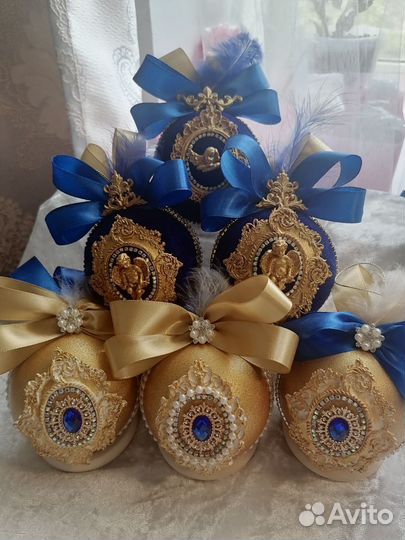 Набор елочных игрушек