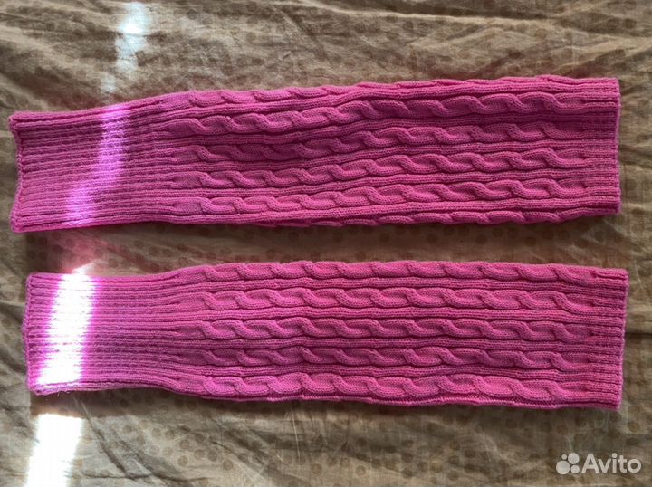 Гетры розовые