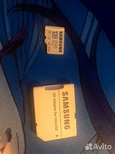 Карта памяти microsd samsung evo plus 128gb