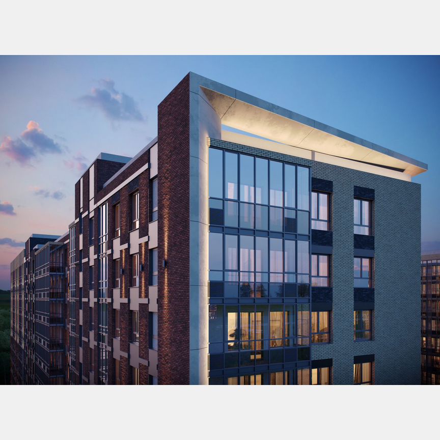 2-к. квартира, 46,6 м², 7/12 эт.