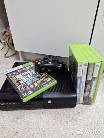 Игровая приставка xbox 360 500 с играми и джойстик