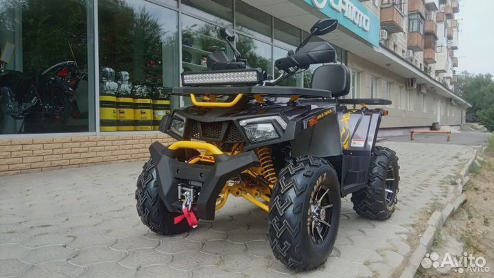 Квадроцикл Motoland Wild Track X 200 PRO с лебедко