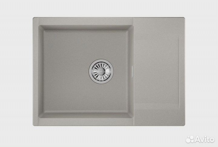 Кухоннай мойка granula estetica (7003, базальт)