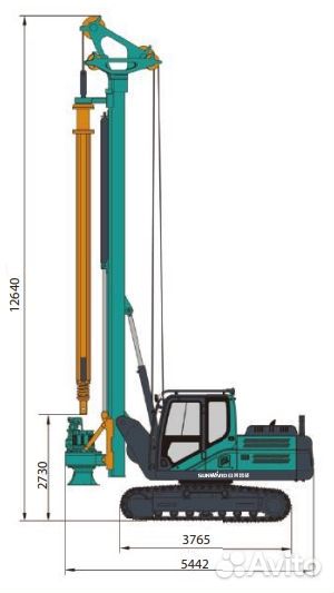 Буровая установка Sunward SWDM80, 2024
