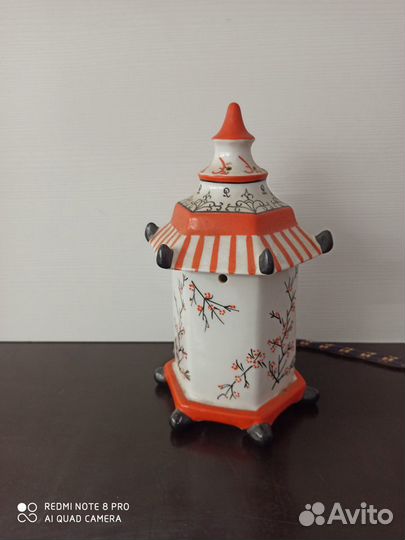 Фарфоровый ночник, благовоний, СССР 1959 год