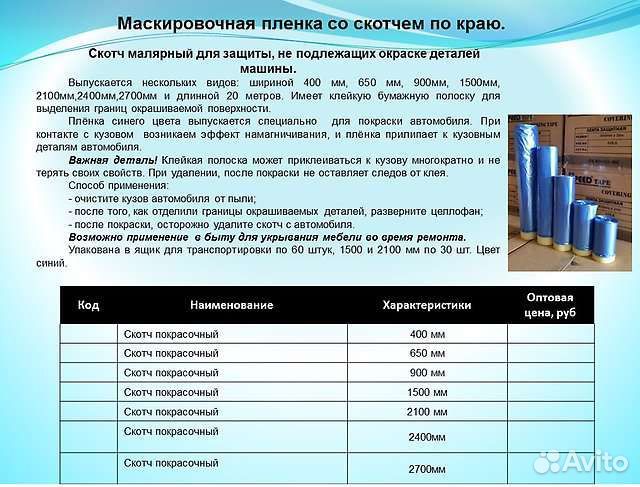 Пленка для покраски авто