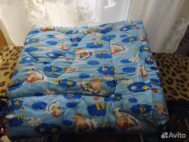 Теплое детское одеяло