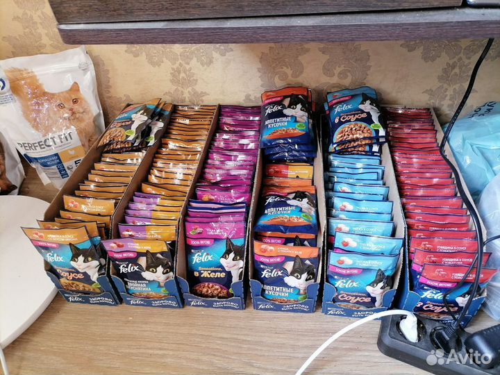 Кошачий корм