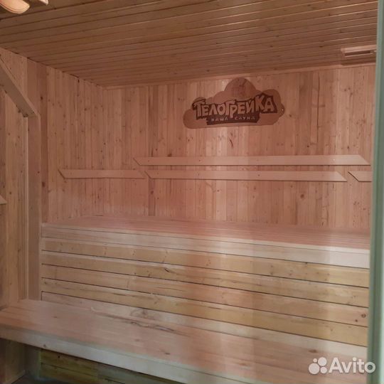 Сауна с теплым бассейном