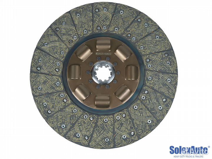 Диск сцепления (кпп ZF) D430 howo/sitrak