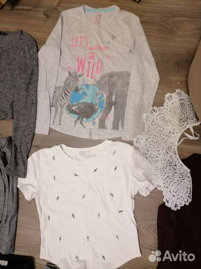 Пакет одежды на девочку 12-14 лет