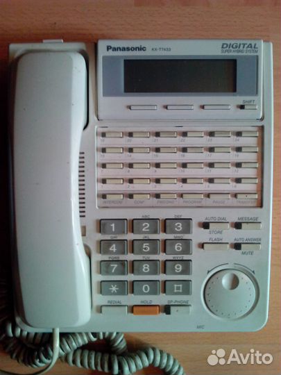 Телефон системный Panasonic KX-T7433RU, б/у