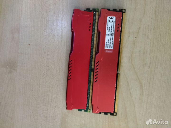 Оперативная память ddr3 2х4 gb 1600 dimm