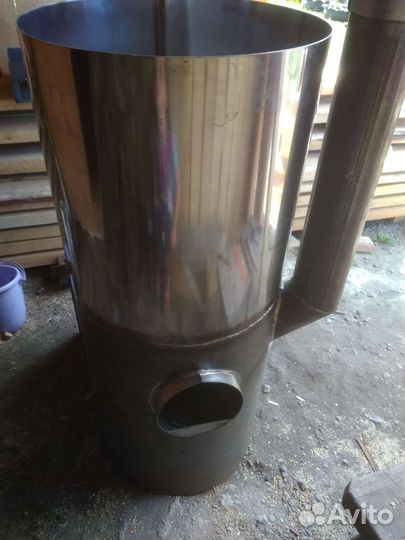 Печи банные с баком из нержавеющей стали