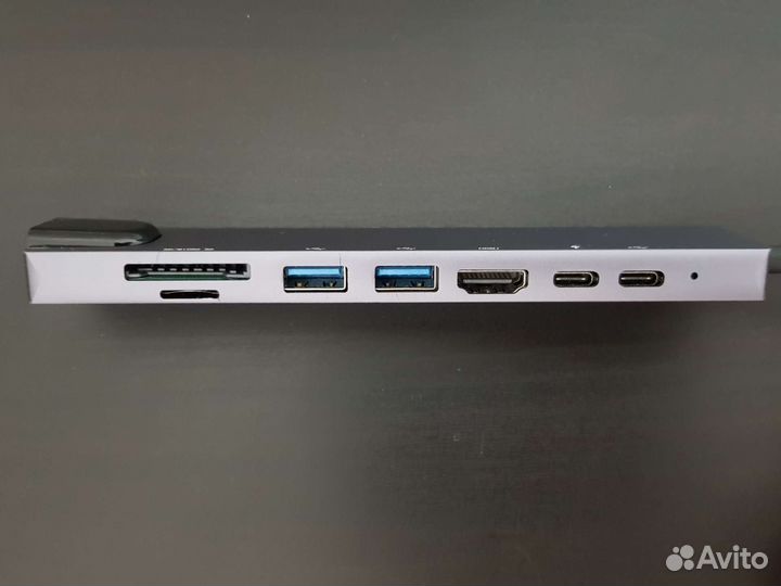 Мульфункциональный адаптер переходник Type-C