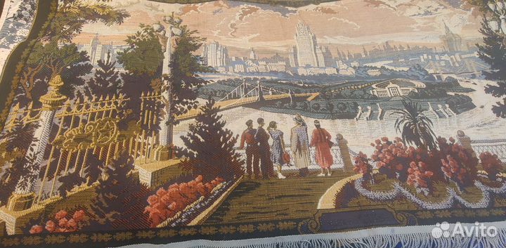 Гобелен Новая Москва СССР Федоров 1954г