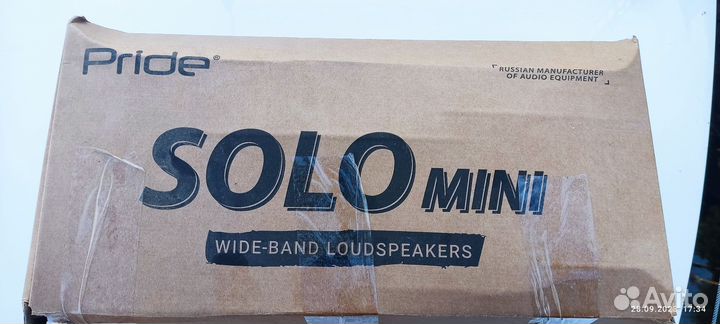 Продаю колонки Pride Solo-mini