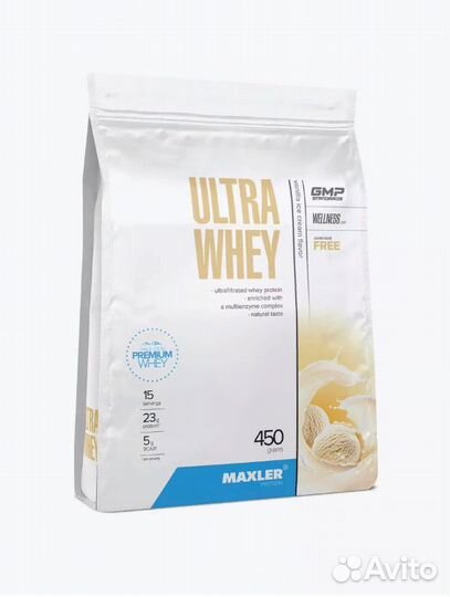 Протеин сывороточный Maxler Ultra Whey 450 г