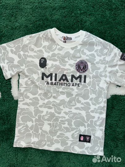 Футболка bape x inter miami новая