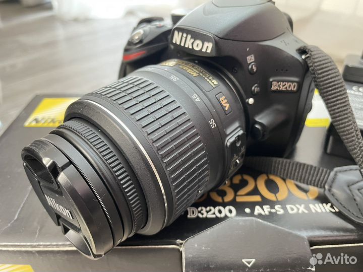 Зеркальный фотоаппарат nikon d3200