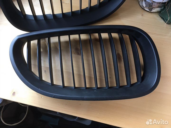 Решетка радиатора, ноздри бмв е60